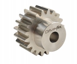 SS12.5/45B 1.25 mod 45 tooth Metric Pitch Steel Spur Gear with Boss